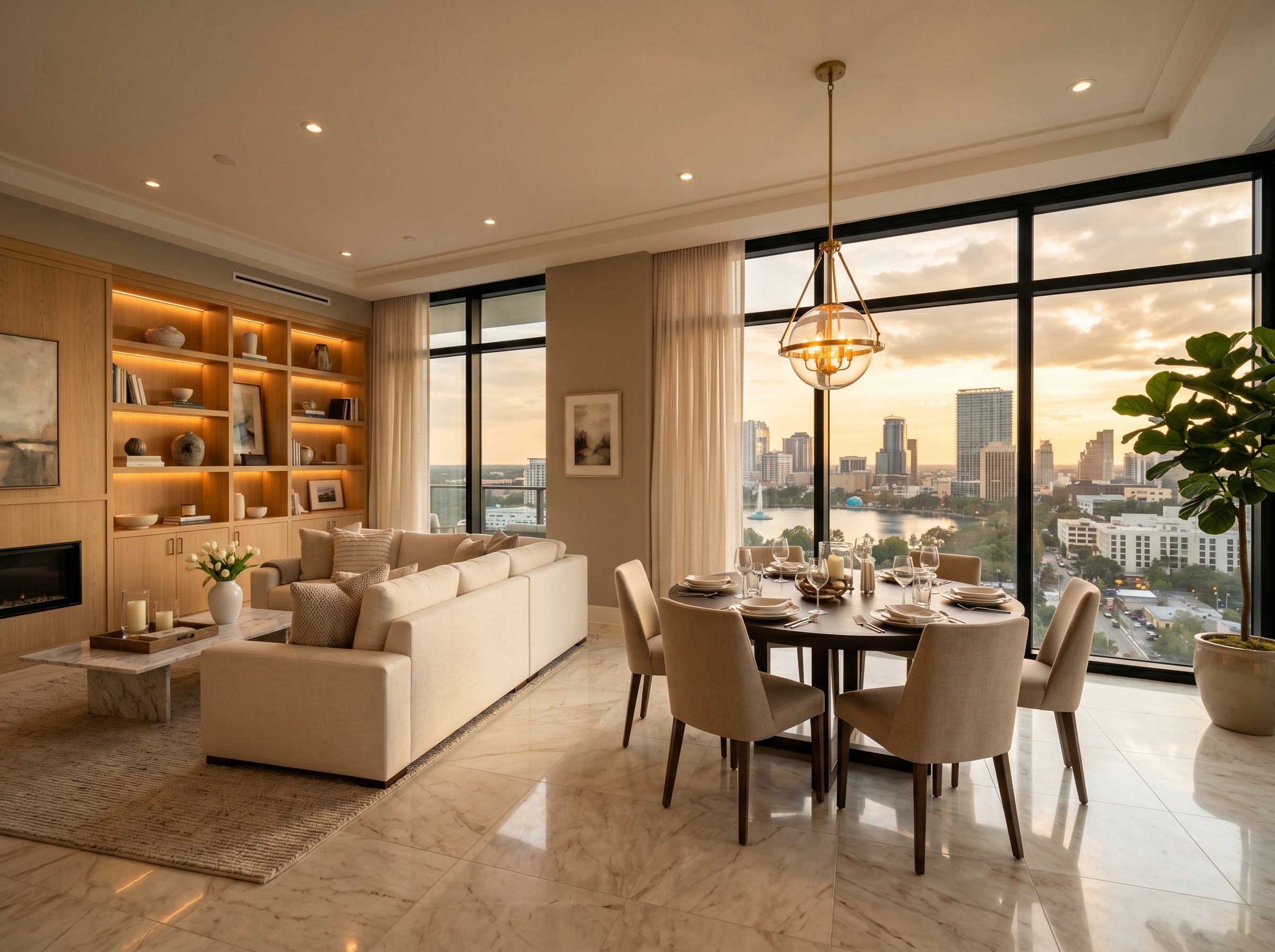 Apartment interior design Orlando FL